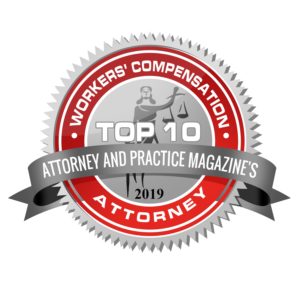 Attorney and Practice Magazine's Top 10 Workers' Compensation Attorney